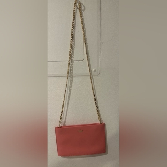 Kate Spade Sima Cameron Street Yucaanpink crossbody or clutch like new no tags - Picture 5 of 11